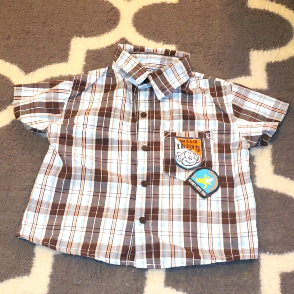 Little Rebels Button Down Shirt
